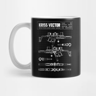 KRISS VECTOR DIAGRAM Mug